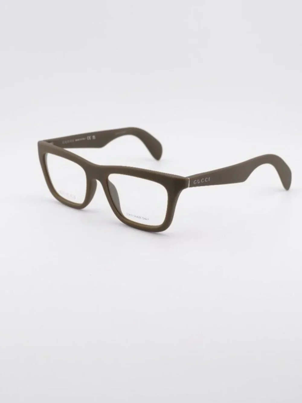 Gucci GG1933O 004 Eyeglasses Military Green 53mm Square Frame